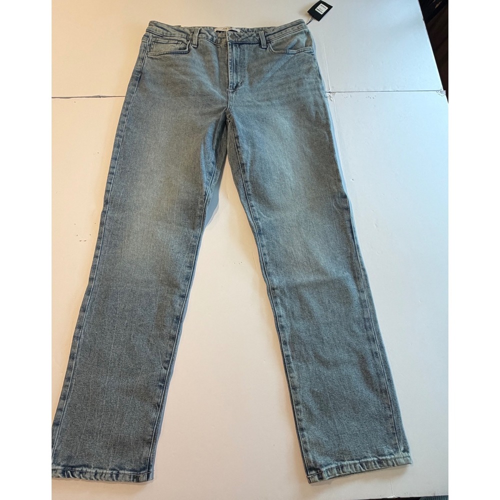 Joe's Jeans Womens High Rise Straight Leg Faded Wash Blue Denim Size 33 NWT